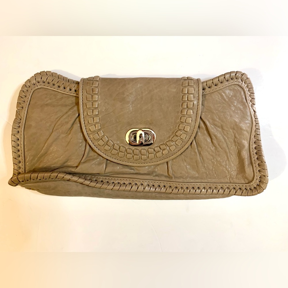 Treesje Leather Clutch Purse